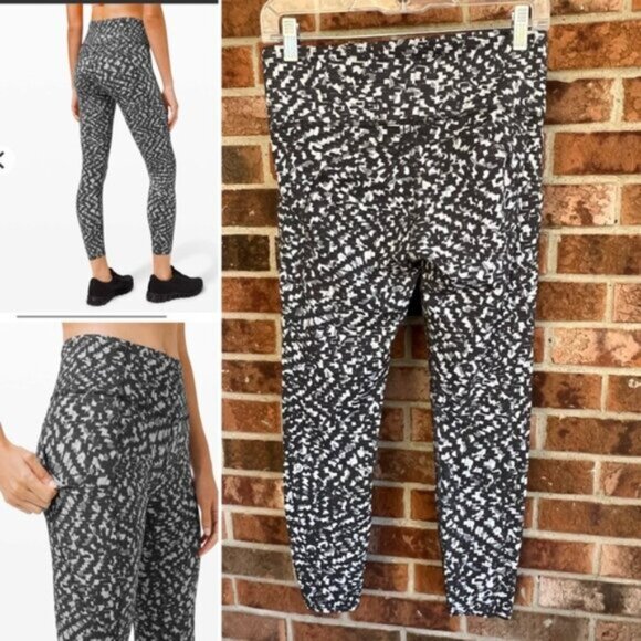 Lululemon  * Fast and Free Tight II pants leggins  *Non-Reflective Nulux - Picture 1 of 16